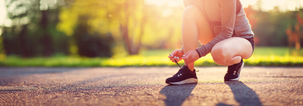 Jogger lacing