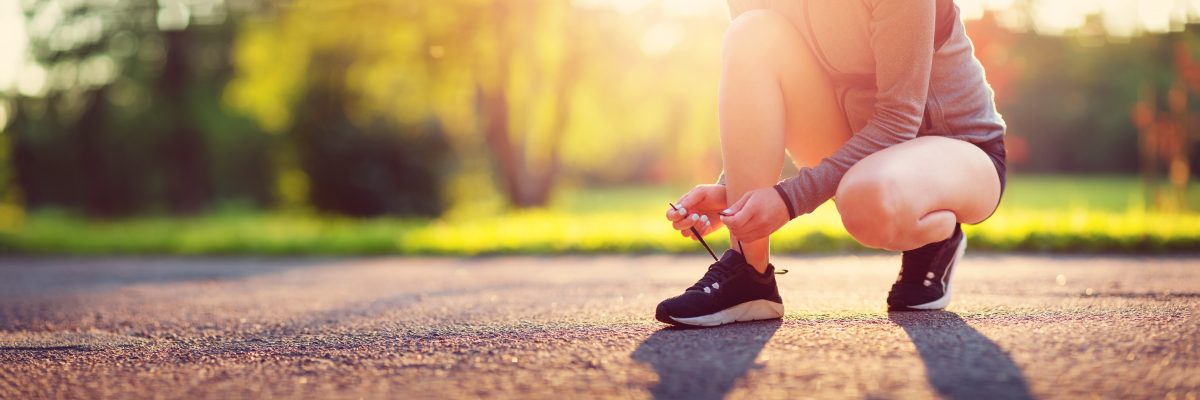 Jogger lacing